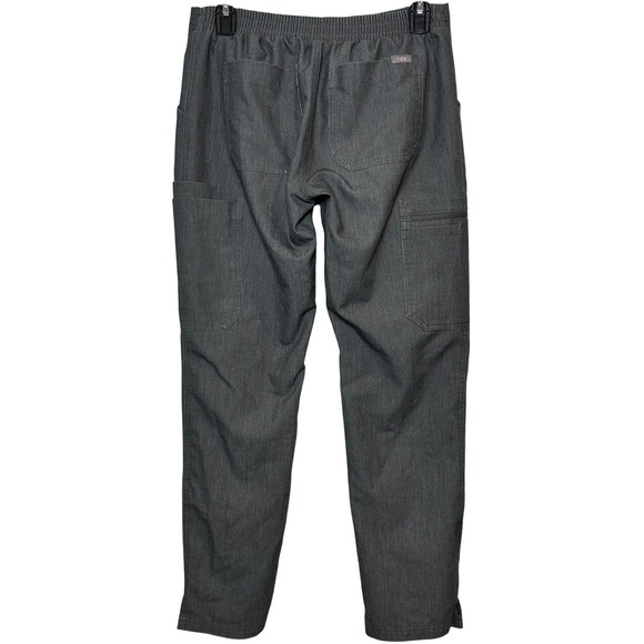 FIGS High Waisted Yola Skinny Scrub Pants Women's XS/P Graphite Gray TW2000P - Picture 4 of 16
